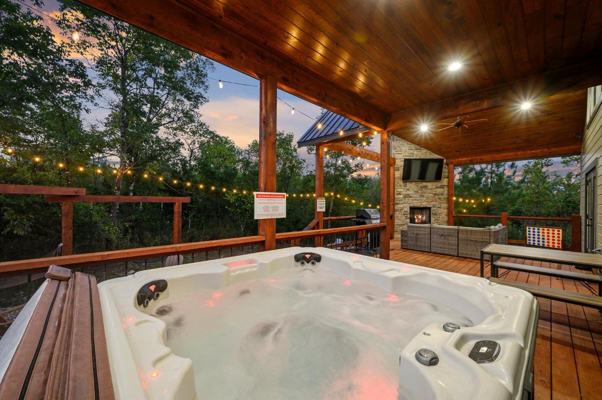 Under The Stars - Secluded, Hot Tub, Firepit, Games Βίλα Broken Bow Εξωτερικό φωτογραφία